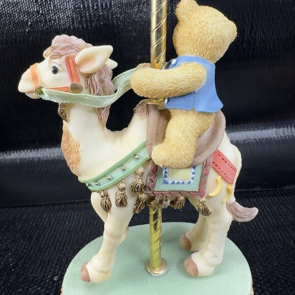 1999 Cherished Teddie Enesco Carousel Bear Figurine Resin Figure Jerrod VTG - Picture 6 of 9